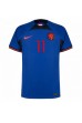 Fotbalové Dres Holandsko Steven Berghuis #11 Venkovní Oblečení MS 2022 Krátký Rukáv